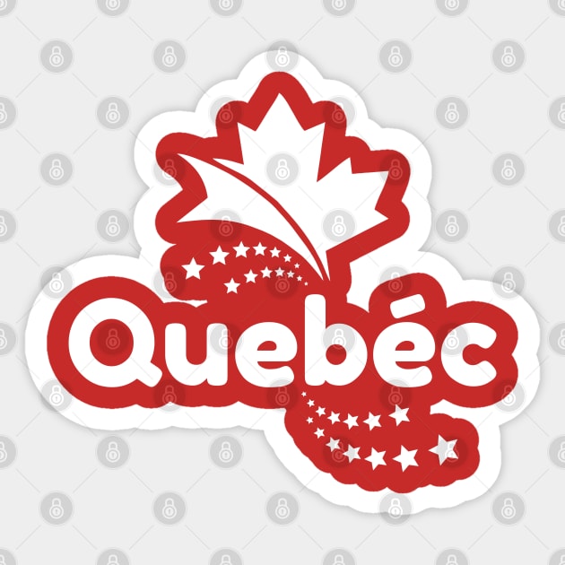 Quebéc Canda | Quebec Sticker by VISUALUV